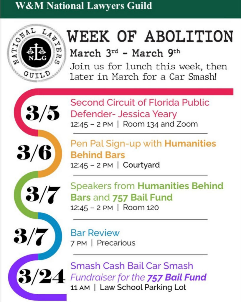 Week of Abolition 2024 - National Lawyers Guild